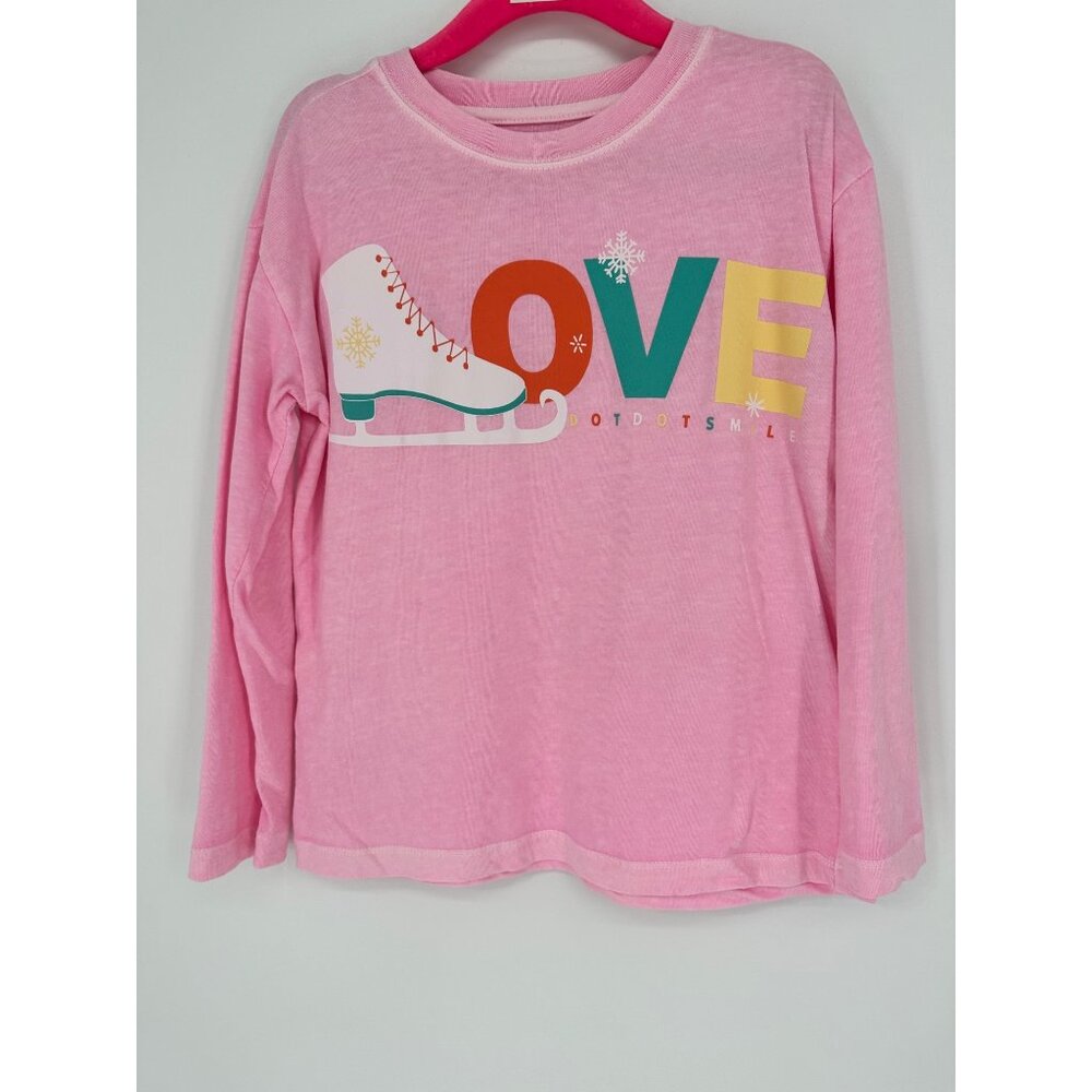 Girls Dotdotsmile Long Sleeve Winter Shirt Size 7 New With Tags